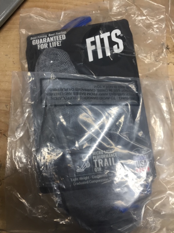 Photo 2 of FITS Light Performance Trail – Quarter Socks: Hiking Socks for Running & Outdoor