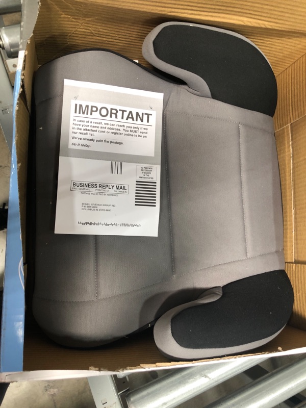 Photo 2 of Cosco Top Side Booster Car Seat Solid Print Gray
