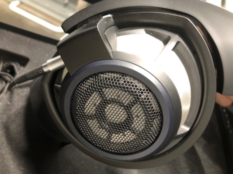 Photo 4 of DROP + Sennheiser HD 8XX Flagship Over-Ear Audiophile Reference Headphones - 300 Ohm, Ring Radiator Drivers, Detachable Cables, Open-Back Wired Design, Midnight Blue
