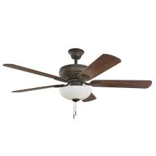 Photo 1 of 
Hampton Bay
Rothley II 52 in. Indoor LED Bronze Ceiling Fan with Light Kit, Downrod, Reversible Motor and Reversible Blades
