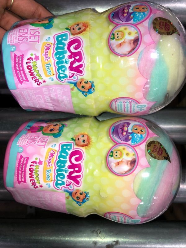 Photo 1 of Cry Babies Magic Tears Happy Flowers Baby Doll
-2PACK 