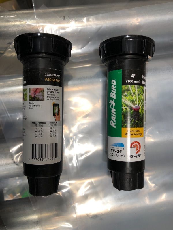 Photo 1 of 2 PACK**17 ft. to 24 ft. Adjustable Pattern Rotary Sprinkler
