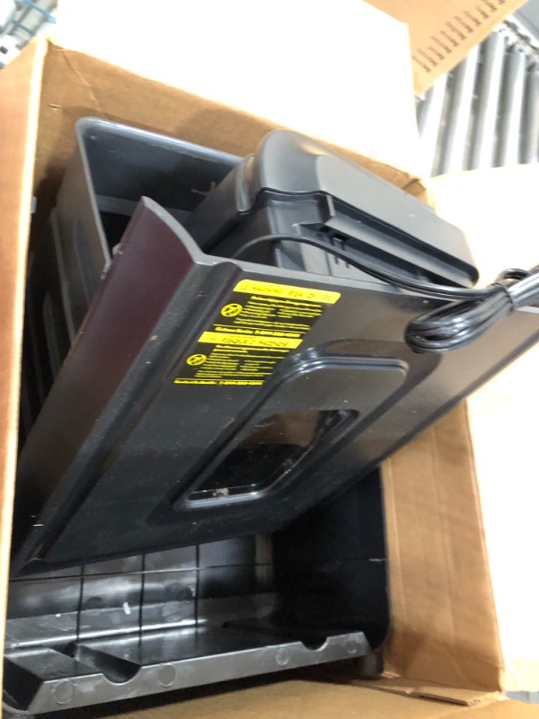 Photo 2 of **PARTS ONLY***
Amazon Basics 12-Sheet High-Security Micro-Cut Paper, CD, and Credit Card Shredder with Pullout Basket
