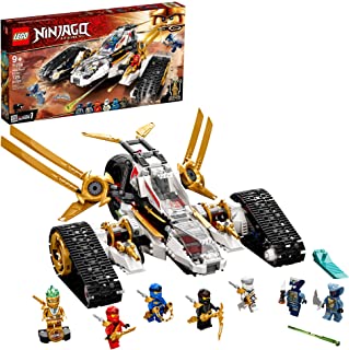 Photo 1 of LEGO NINJAGO Legacy Ultra Sonic Raider 71739 Building Kit with a Motorcycle, Plane and Collectible Minifigures; New 2021 (725 Pieces)
