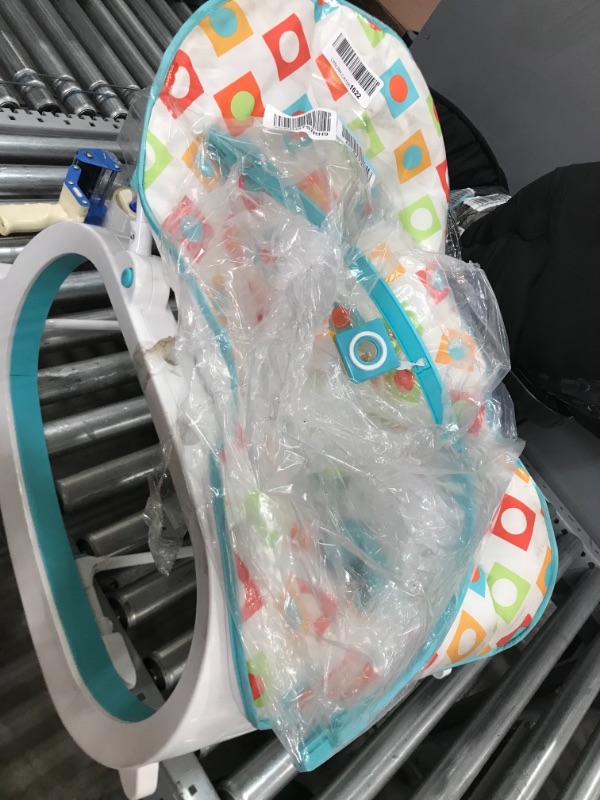 Photo 2 of Fisher-Price Infant-to-Toddler Rocker – Geo Diamonds Baby Rocking Chair with Toys for Soothing or Playtime from Infant to Toddler
