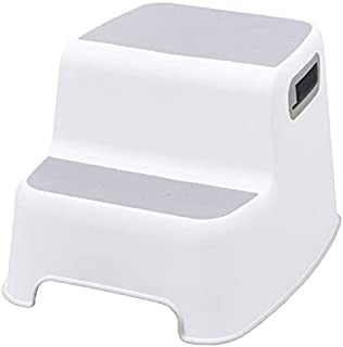 Photo 1 of Ubbi Wide 2 Step Stool for Kids, Toddler Stool for Toilet Potty Training, Slip Resistant Soft Grip for Safety
