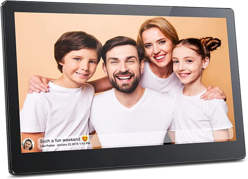 Photo 1 of FRAMEO 15.6 Inch FHD Digital Photo Frame WiFi, MARVUE Vision 15 Smart WiFi Electronic Digital Picture Frame Large Touch Screen&16GB Storage,Easy Setup to Share Video and Photos from Anywhere
MISSING POWER ADAPTOR