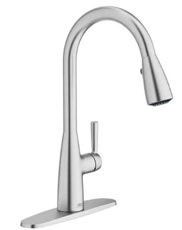 Photo 1 of American Standard
Fairbury 2S Single-Handle Pull-Down Sprayer Kitchen Faucet in Stainless Steel