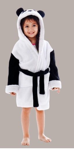 Photo 1 of Arctic Paw Kids Boys Girls Beach Cover Up , Panda White
size large 7-10