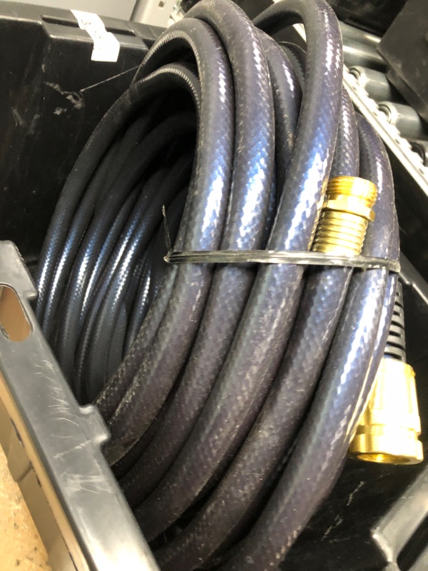 Photo 1 of Camco 50ft Premium Drinking Water Hose - Lead Free and Anti-Kink Design - 20% Thicker than Standard Hoses - Features a 5/8" Inner Diameter (21009)
