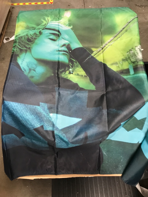 Photo 1 of 3 pack**Rap Singer Flags 3 * 5 Feet With Four Brass Buttonholes For Hanging art Home Decoration, University Dormitory, Cave Decoration