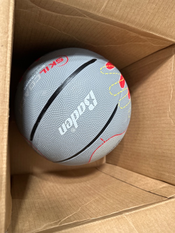 Photo 2 of Baden SkilCoach Shooter's Rubber Training Basketball, 27.5-Inch