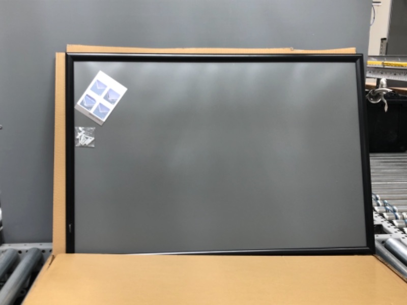 Photo 1 of 24 X 36 in. Front Load Easy Open Snap Poster-Picture Black Aluminum Frame
