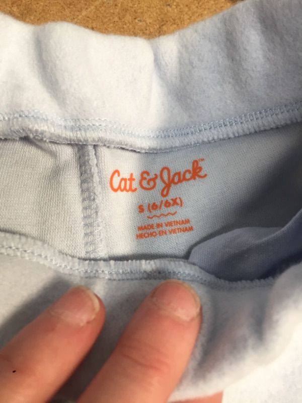 Photo 2 of 4 PAIRS  CAT & JACK GIRL'S FLEECE PANTS 
SIZE S 6/6X