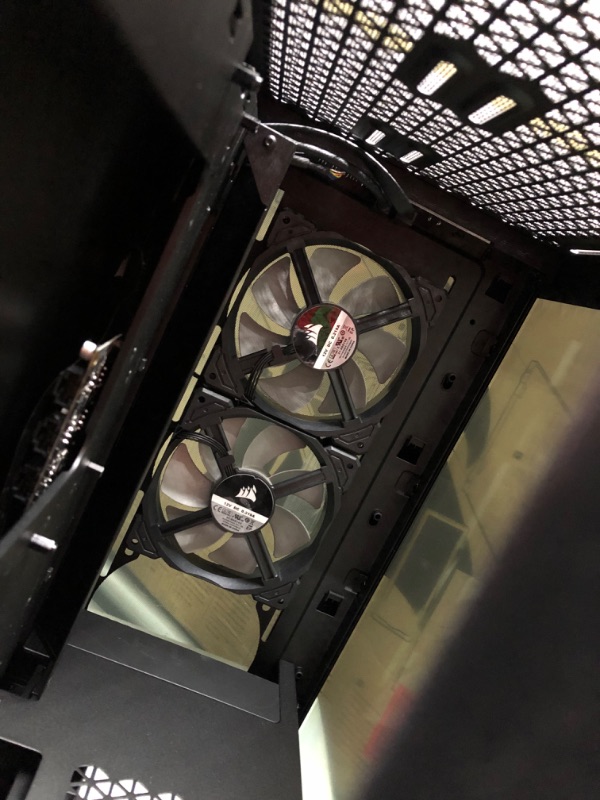 Photo 3 of Corsair iCUE 4000X RGB Tempered Glass Mid-Tower ATX Case - Black (17.83 x 9.06 x 18.35 inches)