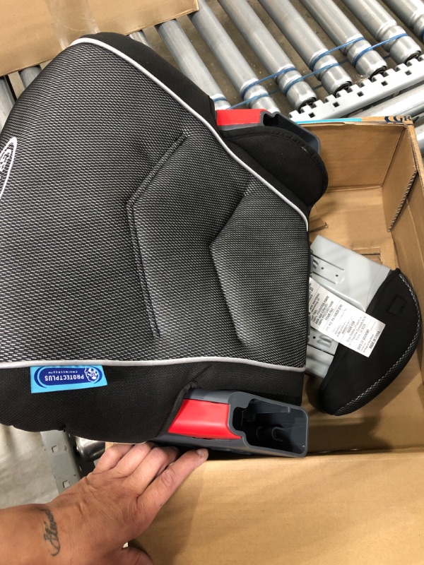 Photo 2 of Graco TurboBooster Backless Booster Car Seat, Galaxy Gray