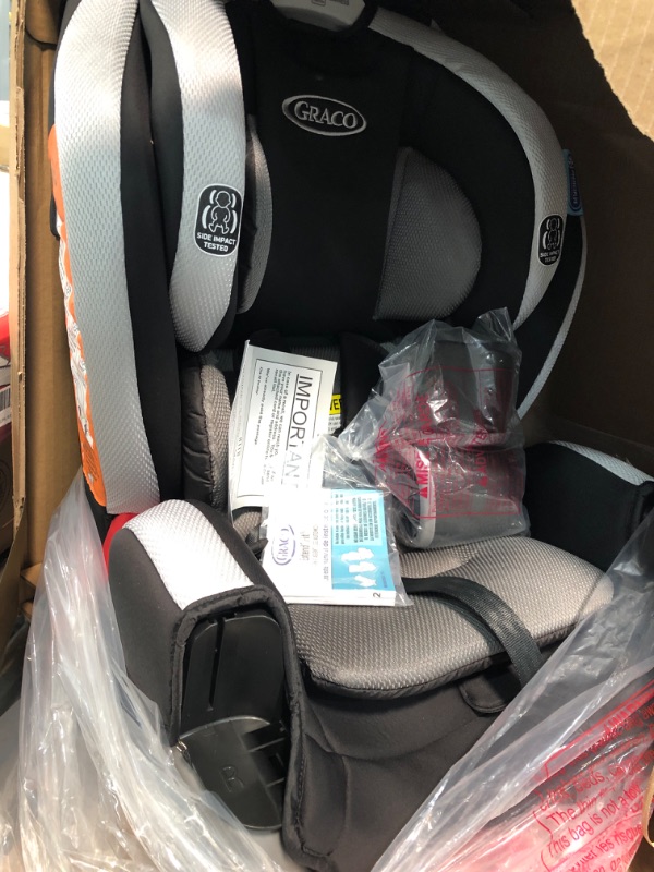 Photo 2 of Graco Extend2Fit 3 in 1 Car Seat, Ride Rear Facing Longer, Garner, 21.56 Pounds
