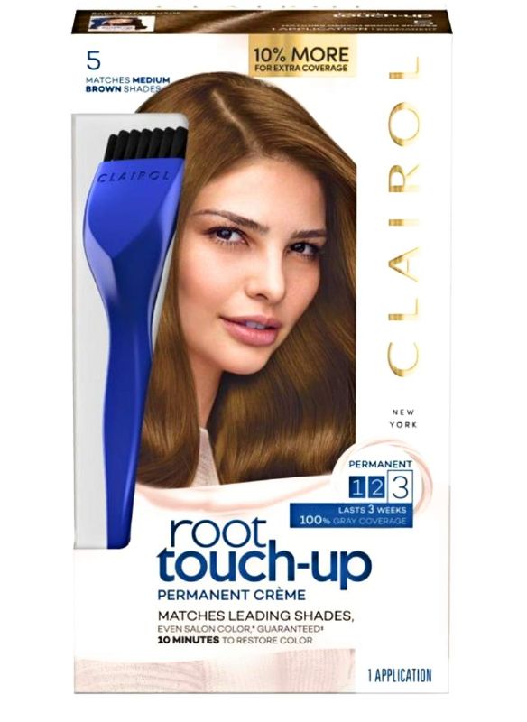 Photo 1 of Clairol Nice 'n Easy Root Touch-Up 005 Medium Brown 1 Kit (Pack of 2)

