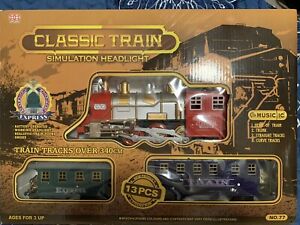 Photo 1 of CLASSIC TRAIN SIMULATION TOY HEADLIGHT 13 PCS REALISTIC LIGHTS, MUSIC, AND SMOKE