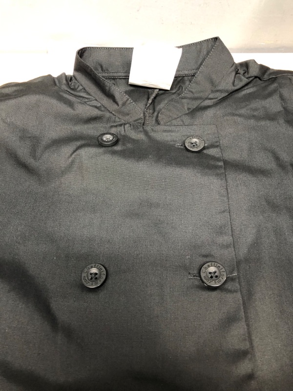 Photo 2 of UA Chef Coat Black Medium 