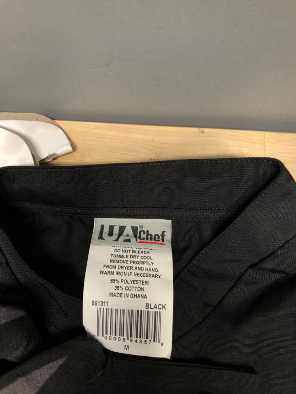 Photo 3 of UA Chef Coat Black Medium 