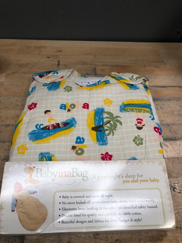 Photo 2 of BABYINABAG Summer Model Baby Sleeping Bag and Sack, Plush Minky Dot, 1.25 Togs, for Infants and Toddlers (Medium (10-24 mos))