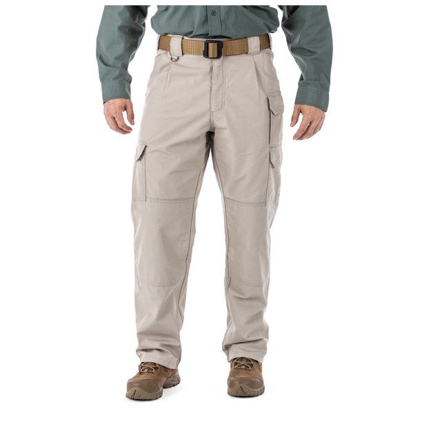 Photo 1 of 5.11 Tactical Men's Active Work Pants, Superior Fit, Double Reinforced, 100% Cotton, Khaki, 42Wx30L, Style 74251
