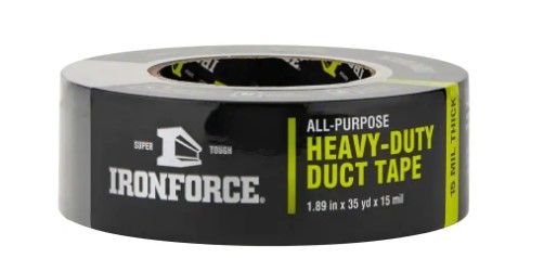 Photo 1 of 1.89 in. x 35 yd. All-Purpose Heavy-Duty Duct Tape in Gray
4 PACK