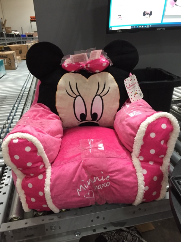 Photo 2 of Disney Minnie Mouse Figural Bean Bag Chair