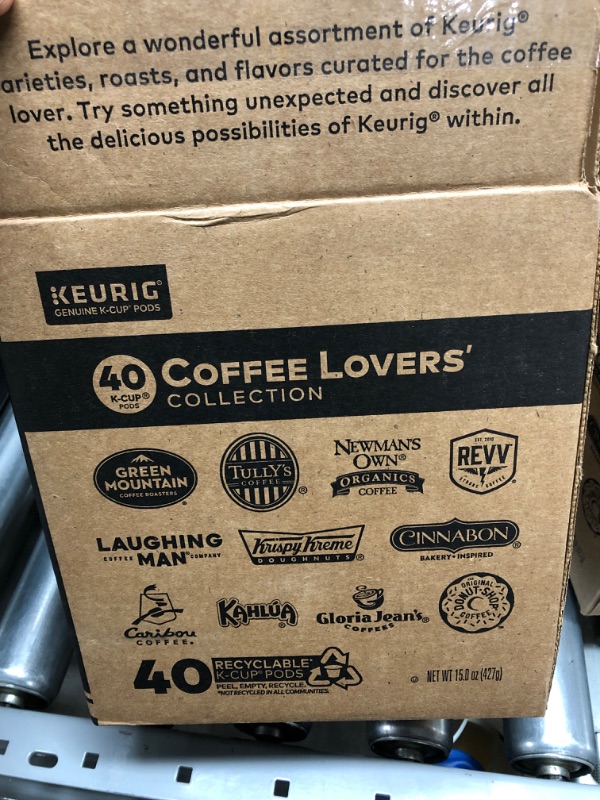 Photo 4 of **nonrefundable**best by: may 4th ,2022**
Keurig, Coffee Lovers' Collection Variety Pack, Single-Serve Keurig K-Cup Pods, 80 Count (2 Boxes of 40 Pods)