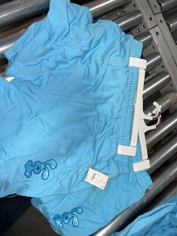 Photo 2 of 2 PACK - Women's Blue's Clues Nickelodeon Graphic Lounge Shorts - Blue - SIZE X-LARGE
