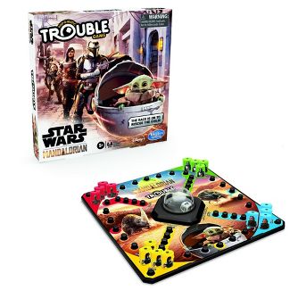 Photo 1 of 2 PACK - Trouble Game: Star Wars: The Mandalorian Edition

