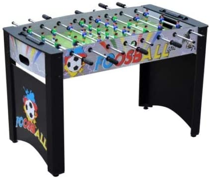 Photo 1 of **MISSING PARTS**DAMAGED** Hathaway Shootout 48-in Foosball Table, Great for Family Game Rooms, Black/Multi
