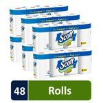 Photo 1 of (6 Pack) Scott Rapid-Dissolving Toilet Paper, 8 Rolls, Bath Tissue
