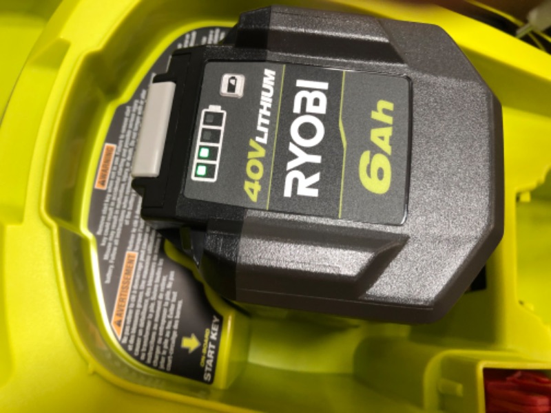 Photo 5 of 
RYOBI
40V Brushless 20 in. Cordless Battery Walk Behind Push Lawn Mower with 6.0 Ah Battery and Charger