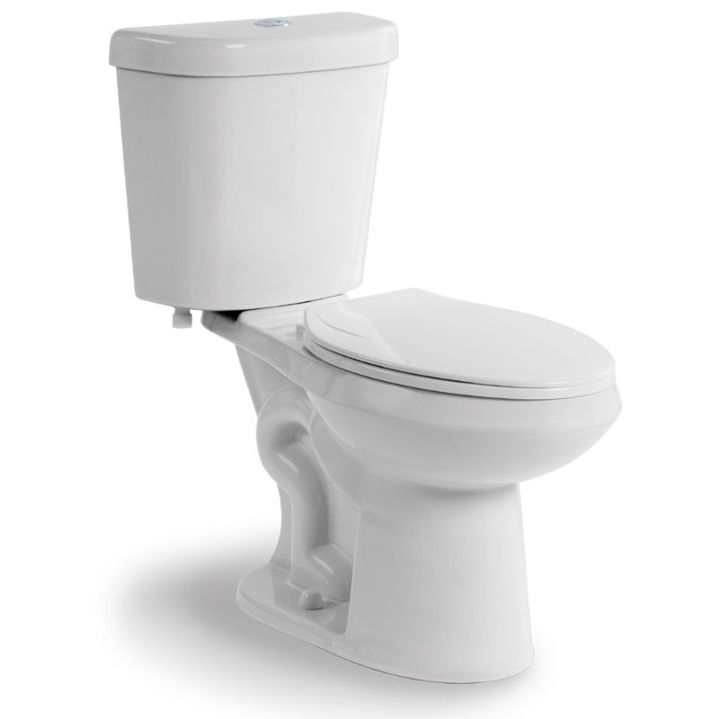 Photo 1 of *MISSING TANK* Glacier Bay All-in-One 2-Piece 4.1/6.0 LPF Dual Flush Elongated Bowl Toilet in White
