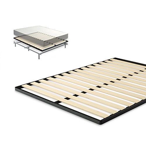 Photo 1 of **MISSING HARDWARE** Zinus Deepak Easy Assembly Wood Slat 1.6 Inch Bunkie Board / Bed Slat Replacement, King
