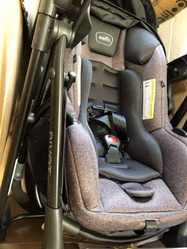 Photo 4 of Evenflo Pivot Modular Travel System With SafeMax Car Seat
