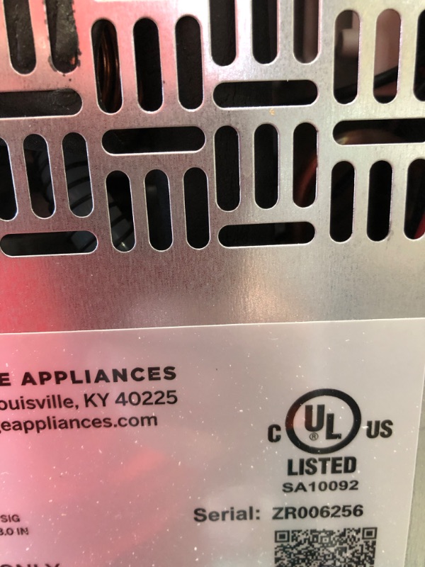 Photo 4 of GE Profile Opal | Countertop Nugget Ice Maker with Side Tank | Portable Ice Machine Makes up to 24 Lbs. of Ice per Day | Stainless Steel Finish
