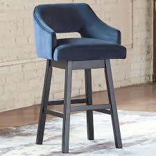 Photo 1 of ***MISSING HARDWARE** Ashley Tallenger Swivel Barstool
