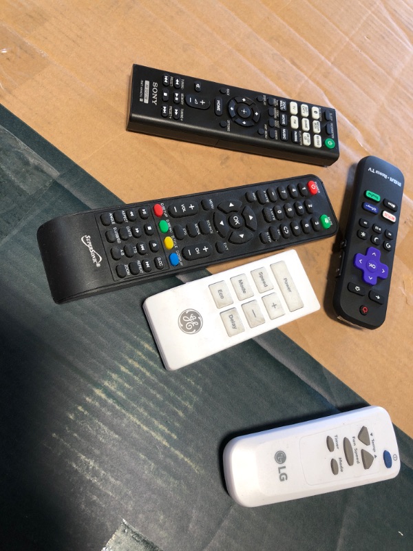 Photo 1 of MIXED BUNDLE OF USED REMOTES**NO REFUNDS**SOLD AS IS** 