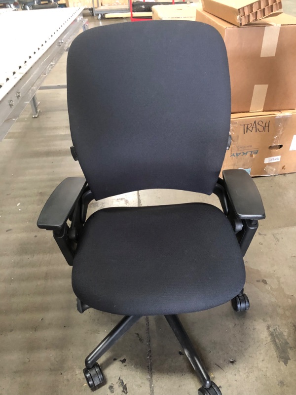 Photo 2 of Steelcase Leap Ergonomic Office Chair with Flexible Back Adjustable Lumbar