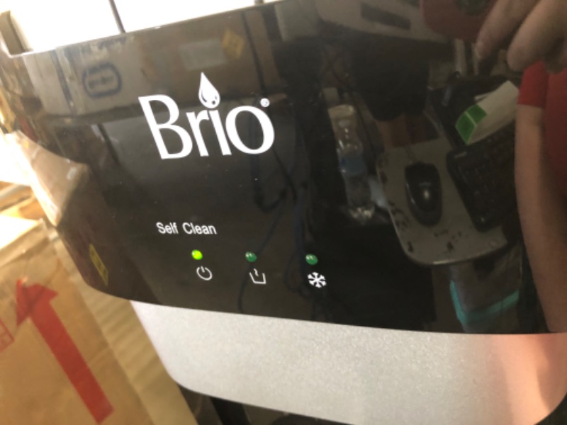 Photo 2 of Brio Commercial Grade Bottleless Ultra Safe Reverse Osmosis Drinking Water Filter Water Cooler Dispenser-3 Temperature Settings Hot, Cold & Room Water - UL/Energy Star Approved – Point of Use
