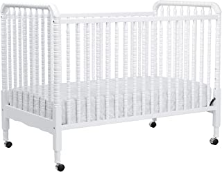 Photo 1 of DaVinci Jenny Lind 3-in-1 Convertible Crib in White, Removable Wheels, Greenguard Gold
