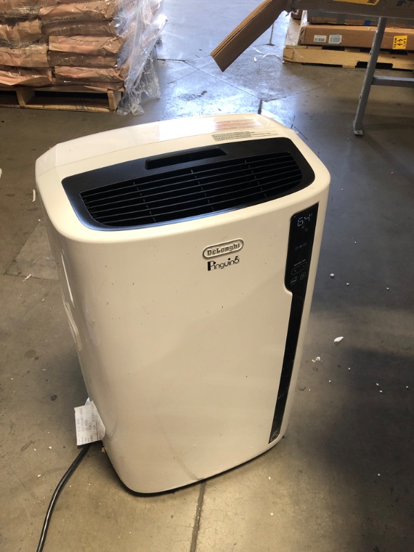 Photo 2 of DeLonghi Portable Air Conditioner 12,500 BTU,cool extra large rooms up to 550 sq ft,wifi with alexa,energy saving,heat,quiet,remote,AC Unit,dehumidifier,fan,programmable,window venting kit,EL376HRGFK
