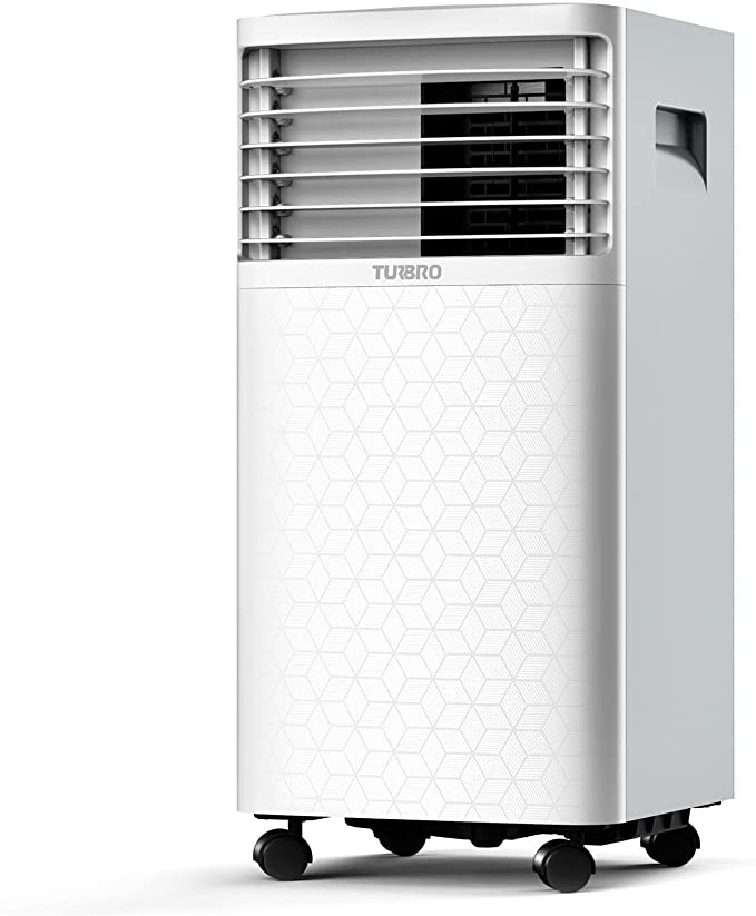 Photo 1 of TURBRO Greenland 10,000 BTU Portable Air Conditioner, Dehumidifier and Fan, 3-in-1 Floor AC Unit for Rooms up to 400 Sq Ft, Sleep Mode, Timer, Remote Included (6,000 BTU SACC)
