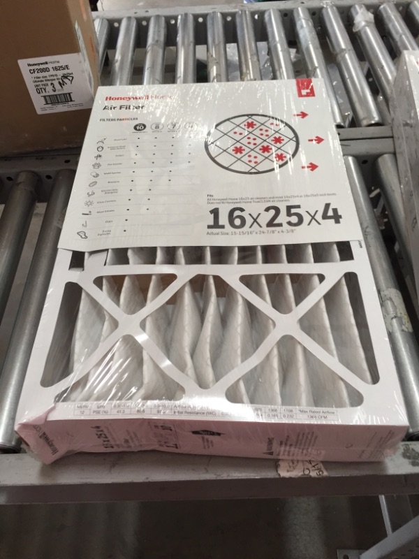Photo 2 of 16 x 25 x 4 Pleated MERV 12 - FPR 10 Air Filter