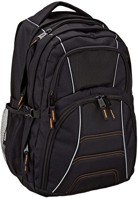 Photo 1 of Amazon Basics Laptop Backpack - Fits Up to 17-Inch Laptops 13.39 " x 7" x 19.29" (LxWxH)
