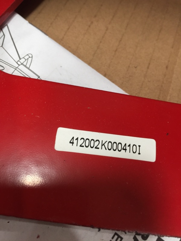 Photo 4 of **DAMAGED**MISSING PARTS** BIG RED T41202 Torin Steel Jack Stands: 12 Ton (24,000 lb) Capacity, Red, 1 Pair
