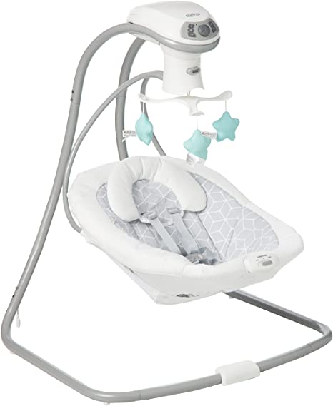 Photo 1 of USED: Graco® Simple Sway™ LX Swing with Multi-Direction Seat, Kendall 34 x 32 x 41 inches

